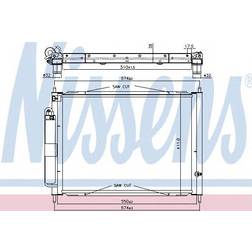 Nissens 637625 kylare, motorkylning