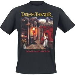 Dream theater images and words black t-shirt