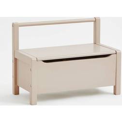 H&M Barnbänk med förvaring Beige