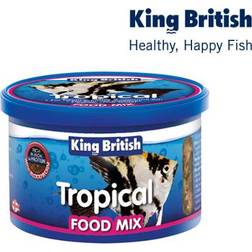 King British Tropical Fish Food Mix Flake & Bloodworm