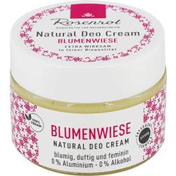 Rosenrot Naturkosmetik Deo Creme Blumenwiese 0% Alkohol