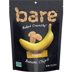 Bare Crunchy Banana Chips Simply Banana Gluten Free Count