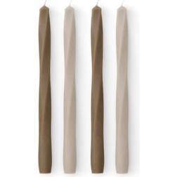 Audo Copenhagen Twist Tapered Candle, H30 Stearinlys