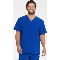 Dickies Men's Eds Essentials V-Neck Scrub Top With Patch Pockets