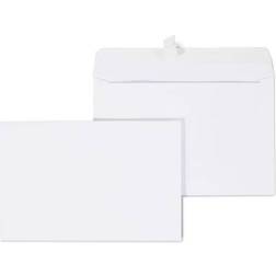 Staples Wove Side-Opening EasyClose Booklet Envelopes 6' x 9' White 250/Box