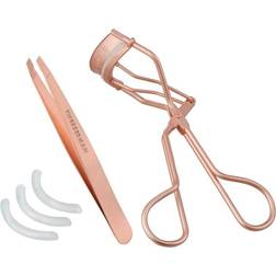 Tweezerman Rose Gold Brow & Eyelash Set