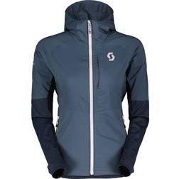 Scott Explorair Alpha Women's Hoody - Metal Blue/Dark Blue