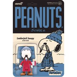 Peanuts W5 SNOOPIES Lumberjack Snoopy Reaction Figure