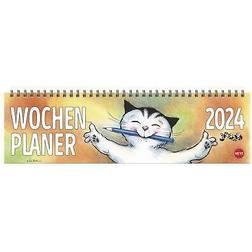 Heye Jacob Wochenquerplaner 2024 Tischquerkalender