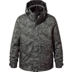 Tog24 Freestyle Men's Ski Jacket - Steel Grey Camo