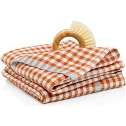 Moody Linen Dishcloth Orange