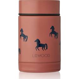Liewood Termisk behållare Nadja 250 ml Hästar/Dark Rosetta One Size Termosflaska