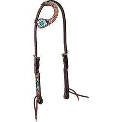 Weaver Diamond Flat Sliding Headstall