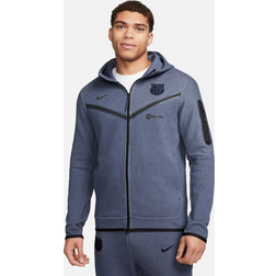 Nike 2023-24 Barcelona Men's NSW Techfleece Full Zip Hoodie