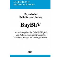 Bayerische Beihilfeverordnung BayBhV