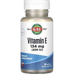 Kal Vitamin E, 134 IU, SoftGels 90 pcs