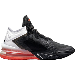 Nike LeBron 18 Low - Black/Bright Crimson/White