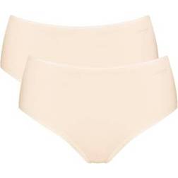 Sloggi Go High Waist Brief 2-pack - Beige