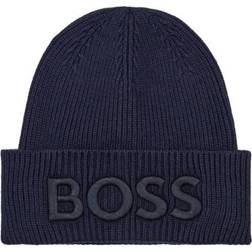 HUGO BOSS Afox-1 Beanie - Dark Blue