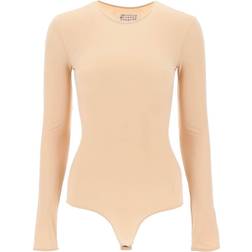 Maison Margiela Technical jersey bodysuit skin