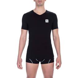 Bikkembergs Mens Pack 2 Fashion T-shirts - Black