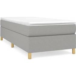 vidaXL Boxspringbett Stoff Bettrahmen 90x193cm