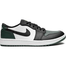 Nike Air Jordan 1 Low G M - White/Noble Green/Pollen/Black