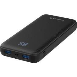 Sabrent 20000 MAh USB C PD Power Bank with Quick Charge 3.0