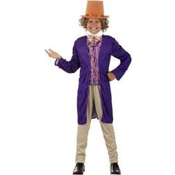 Jerry Leigh Willy Wonka Costume for Boys