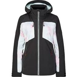 Ziener Women's Tilfa Ski Jacket - Black/Cloudy Rainbow