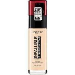 L'Oréal Paris Infallible Fresh Wear 24HR Foundation SPF25 #390 Snow