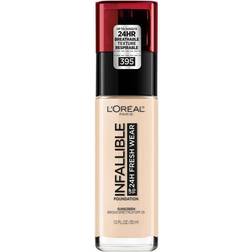 L'Oréal Paris Infallible Fresh Wear 24HR Foundation SPF25 #395 Rose Pearl