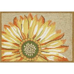 Liora Manne Frontporch Gold, Yellow 76.2x121.9cm
