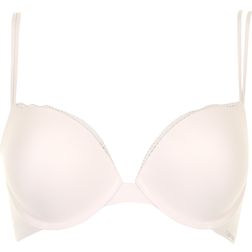 Calvin Klein Plunge Push-Up Bra - Pink