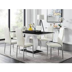 Giovani Dining Set 160x90cm 7pcs