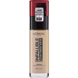 L'Oréal Paris Infallible Fresh Wear 24HR Foundation SPF25 #411 Beige Ivory