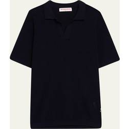 Orlebar Brown Roddy Open Mesh Stitch Polo