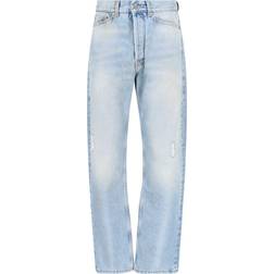 Palm Angels Jeans Men colour Blue Blue
