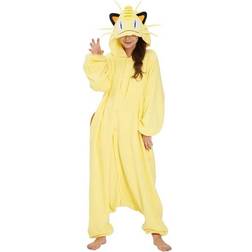 Sazac Pokemon Meowth Kigurumi Costume for Adults