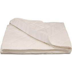 Borås Cotton Quilt Madrassbeskytter Beige (200x120cm)