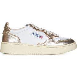 Autry Medalist Low Bicolor W - White/Platinum Metallic