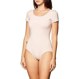 Capezio Women's Classic Short Sleeve Leotard,Pink,X-Large