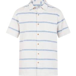 Hurley Men's Rincon Linen Short Sleeve T-Shirt in Bone