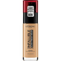 L'Oréal Paris Infallible Fresh Wear 24HR Foundation SPF25 #482 Radiant Sun