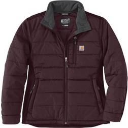 Carhartt Rugged Flex Insulated Textiljacke - Dunkelrot