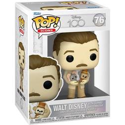 Funko Pop! Icons Disney 100 Walt with Dumbo & Timothy