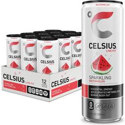 Celsius Sparkling Watermelon Energy Drink 355ml 12 pcs