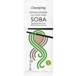 Clearspring Organic Japanese 100% Buckwheat Soba Noodles 200g 1Paquete