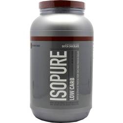 Isopure Low Carb Protein Powder, Dutch Chocolate 1.36kg