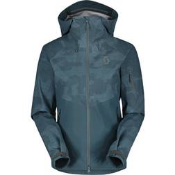 Scott Explorair 3 Layer Women's Jacket - Aruba Green Print